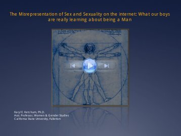 The Misrepresentation of Sex and Sexuality on ... - Consider This OC