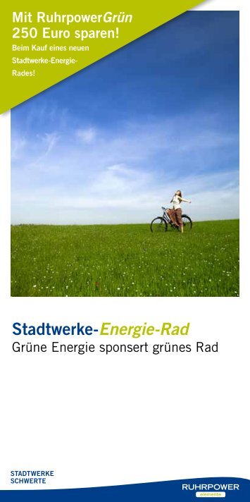 Stadtwerke-Energie-Rad - Stadtwerke Schwerte