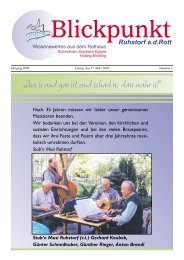 Gemeindeblatt 2009 Nummer 1 - Ruhstorf ad Rott