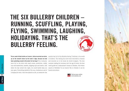 THE SIX BULLERBY CHILDREN â RUNNING ... - E-biwak.pl