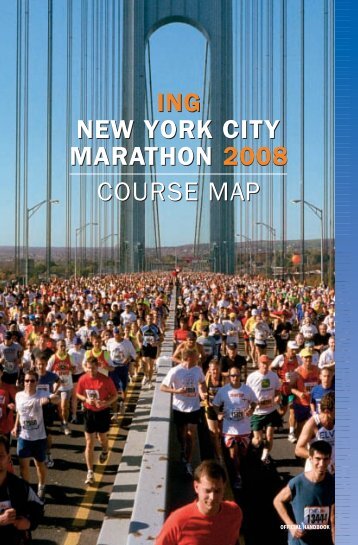 ing new york city marathon 2008 course map ing ... - Run New York