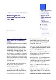 Info-Brief Januar 2006 - Rechtsanwaltskanzlei Thannheiser u. Koll.