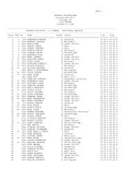 Division 3/4 Reserve - RunMichigan.com