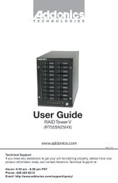 User Guide - Addonics