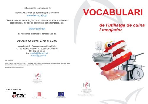 VOCABULARI - Blanes promociÃ³