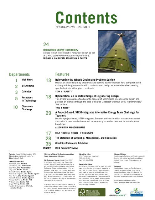 February - Vol 69, No 5 - International Technology and Engineering ...