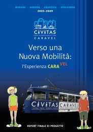 Verso una Nuova MobilitÃ : - CIVITAS