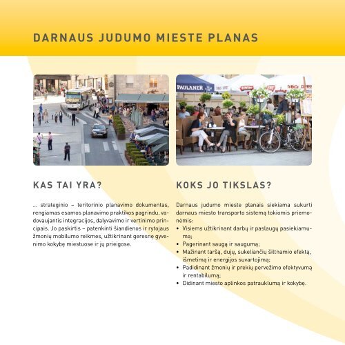 Darnaus Judumo Mieste Planai - Rupprecht Consult