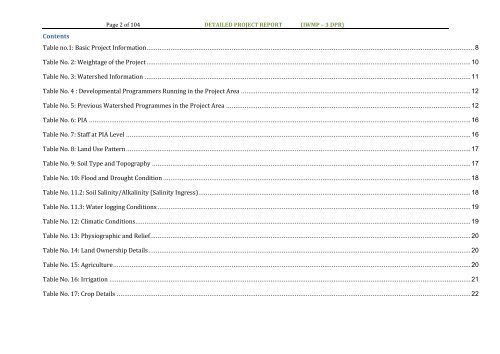 IWMP -3 - Commissionerate of Rural Development Gujarat State ...