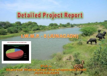 Detailed Project Report â IWMP-8, JUNAGADH - Commissionerate ...