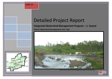 IWMP-1 - Commissionerate of Rural Development Gujarat State