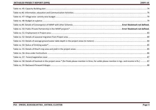 IWMP-1 - Commissionerate of Rural Development Gujarat State ...