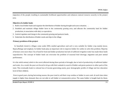 IWMP-11 - Commissionerate of Rural Development Gujarat State ...