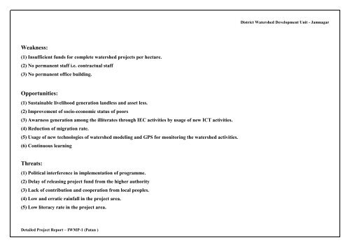 Detailed Project Report - Commissionerate of Rural Development ...