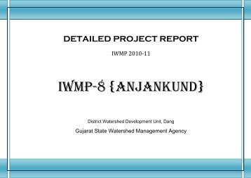 IWMP-8 - Commissionerate of Rural Development Gujarat State ...