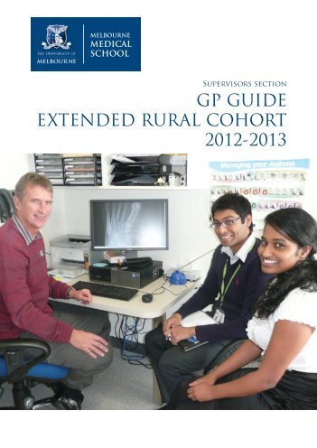 MBBS & MD ERC GP Guide - School of Rural Health - University of ...