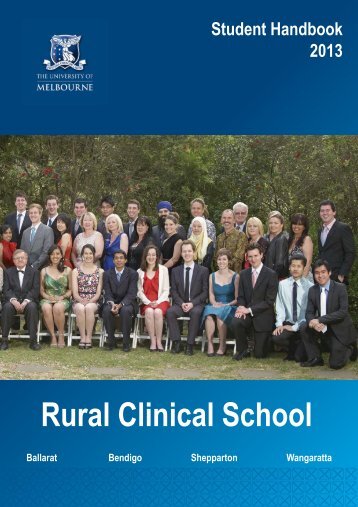 MD RCS Student Handbook - School of Rural Health - University of ...