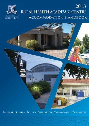 to download - School of Rural Health - University of Melbourne