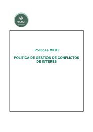 Consulta nuestra PolÃ­tica de Conflicto de Intereses - Caja Rural de ...