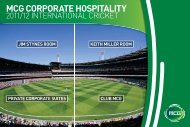 PDF version - Melbourne Cricket Ground