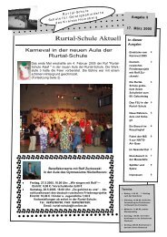9. Ausgabe der Schulzeitung.pub - Rurtal-Schule