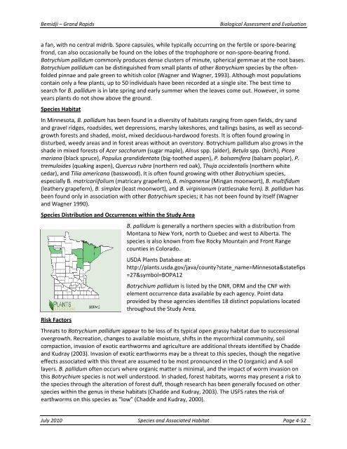 Appendix F Detailed Cover Type Tables - USDA Rural Development