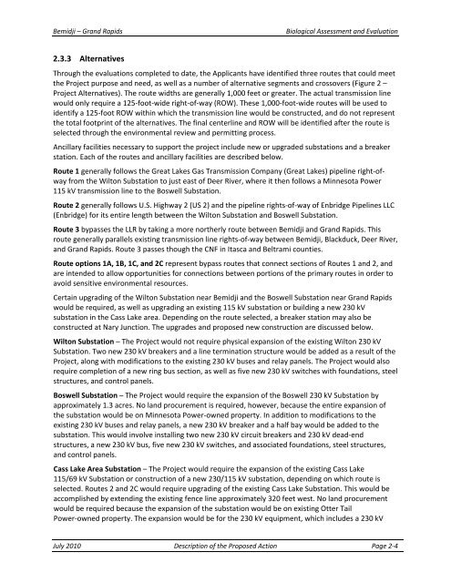 Appendix F Detailed Cover Type Tables - USDA Rural Development