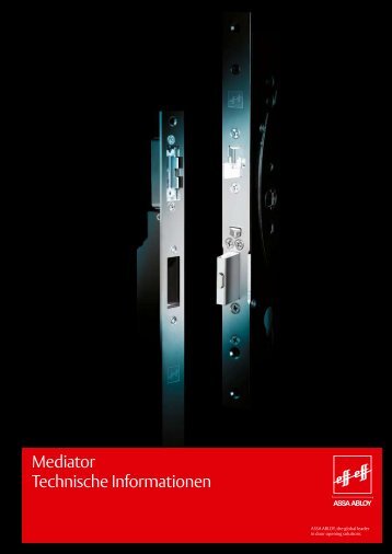 Mediator Technische Informationen - ASSA ABLOY