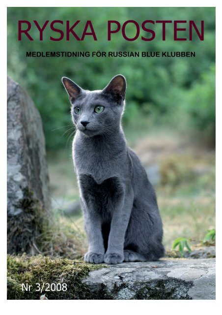 HÃ¤r finns nr 3/2008 - Russian Blue Klubben