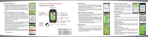 Kurzanleitung in deutsch - Rustix.ch