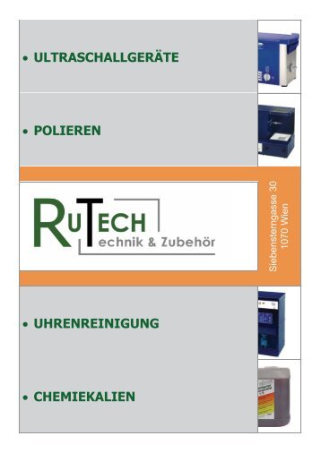 ProduktÃ¼bersicht (PDF) - RUTECH Rupp GmbH