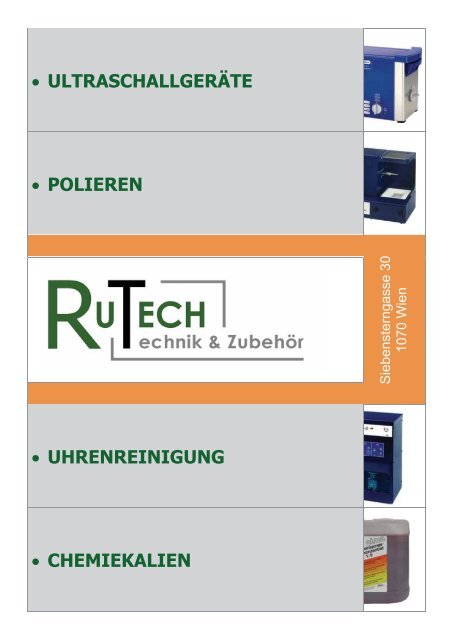 ProduktÃ¼bersicht (PDF) - RUTECH Rupp GmbH