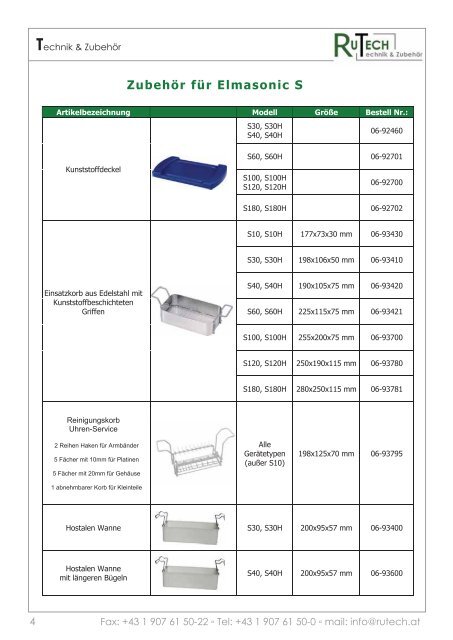 ProduktÃ¼bersicht (PDF) - RUTECH Rupp GmbH