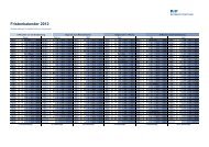 Fristenkalender 2012 - R+V Betriebskrankenkasse