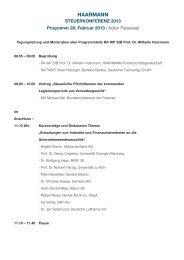 Programm - The Conference Group GmbH