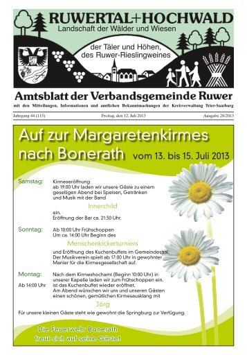 Holzerath - Verbandsgemeinde Ruwer