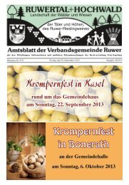 Holzerath - Verbandsgemeinde Ruwer