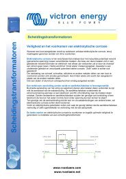 Scheidingstransformatoren - r.van laere