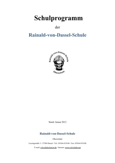 Schulprogramm - RvD-Schule