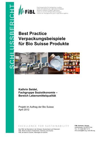 Best Practice Verpackungsbeispiele für Bio Suisse Produkte Kathrin ...