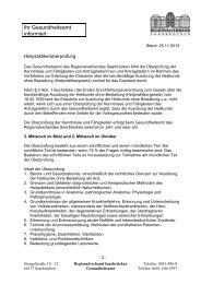 Info Heilpraktikerprüfung - Regionalverband Saarbrücken