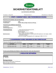 SICHERHEITSDATENBLATT - RW Agrar GmbH Hassberge