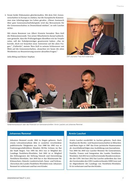 Genossenschaftsblatt 4/2013 - RWGV