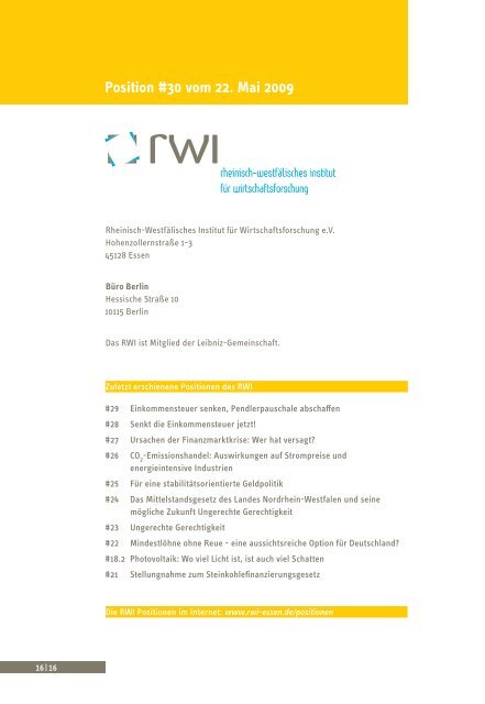 download - Rheinisch-WestfÃ¤lisches Institut fÃ¼r Wirtschaftsforschung