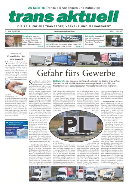 trans aktuell 08 2014