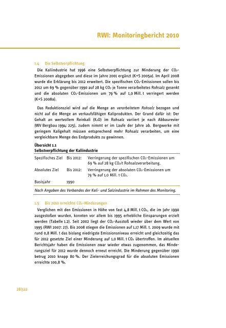 RWI: Monitoringbericht 2010 - Rheinisch-WestfÃ¤lisches Institut fÃ¼r ...