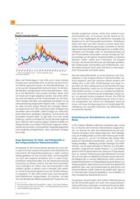 Gemeinschaftsdiagnose Herbst 2011 - Institute for Advanced Studies