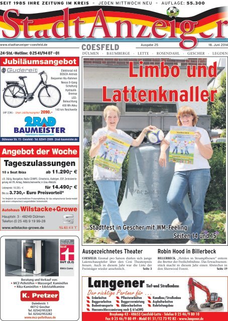 StadtAnzeiger Coesfeld Kw25