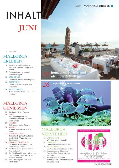 Das Inselmagazin Mallorca 