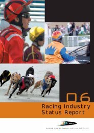 Western Australian Racing Industry Status Report 2005/2006